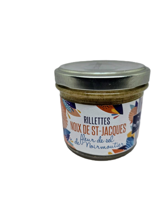 La Perle des Dieux – Rillettes de Noix de Saint-Jacques mit Fleur de Sel de Noirmoutier (90 g)